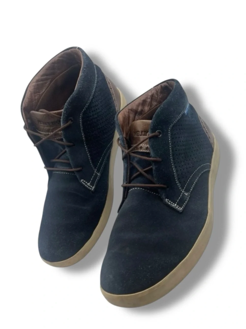 Helly Hansen Men's Vigeland Casual Boot - Navy and Brown Size 11.5